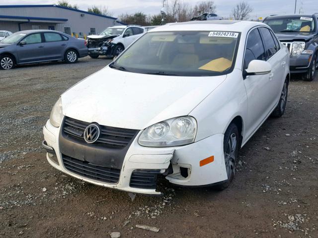 3VWST71K46M729632 - 2006 VOLKSWAGEN JETTA TDI WHITE photo 2