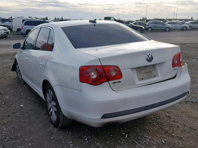 3VWST71K46M729632 - 2006 VOLKSWAGEN JETTA TDI WHITE photo 3