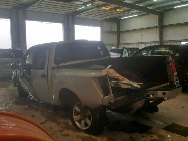 1N6BA0EK9BN305368 - 2011 NISSAN TITAN S SILVER photo 3