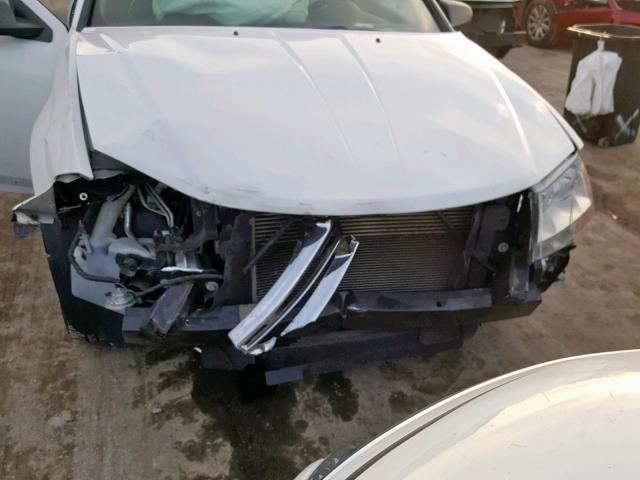 1B3BD4FB3BN616649 - 2011 DODGE AVENGER EX WHITE photo 7