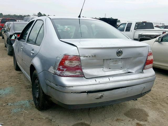 3VWRA69M35M074401 - 2005 VOLKSWAGEN JETTA GL SILVER photo 3