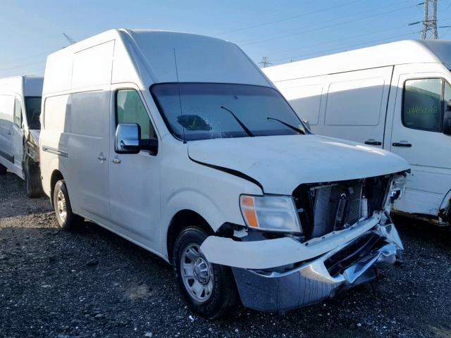 1N6BF0LY4CN107498 - 2012 NISSAN NV 2500 WHITE photo 1