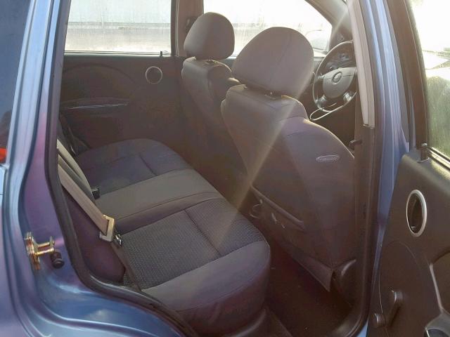 KL1TD66677B757452 - 2007 CHEVROLET AVEO BASE Mavi foto 6