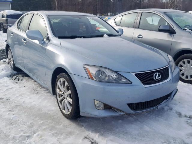 JTHCK262672012548 - 2007 LEXUS IS 250 BLUE photo 1