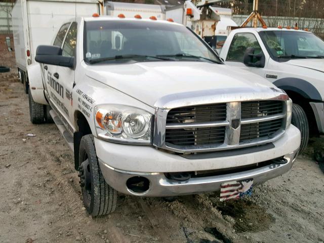 3D7MX49A98G183167 - 2008 DODGE RAM 3500 WHITE photo 1