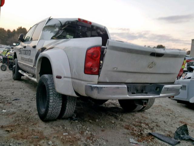 3D7MX49A98G183167 - 2008 DODGE RAM 3500 WHITE photo 3