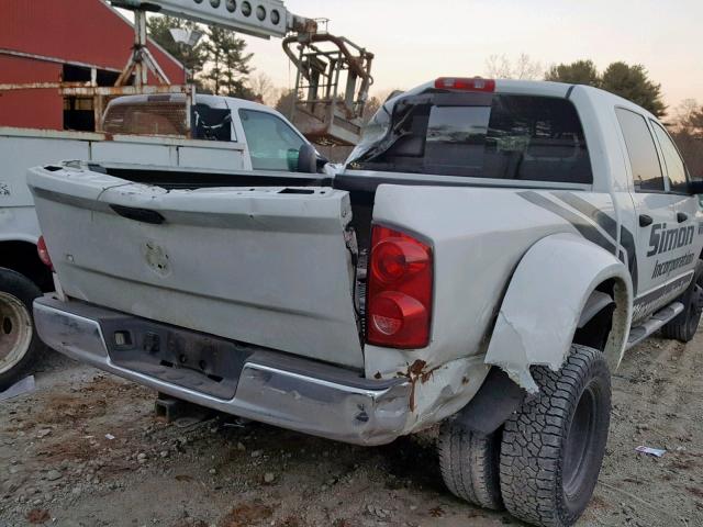 3D7MX49A98G183167 - 2008 DODGE RAM 3500 WHITE photo 9