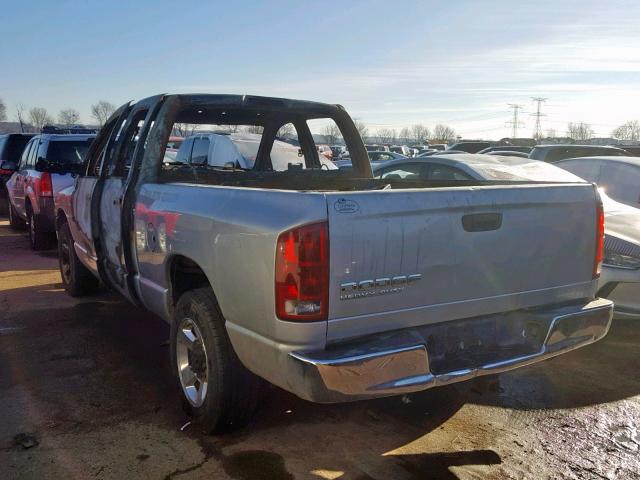 3D7KA28D64G104301 - 2004 DODGE RAM 2500 S Արծաթագույն լուսանկար 3