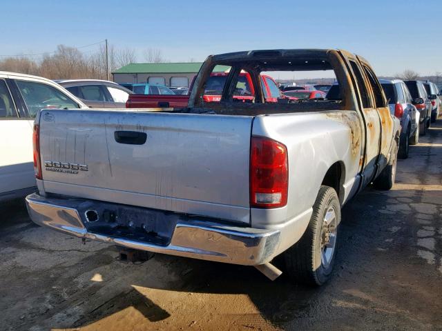 3D7KA28D64G104301 - 2004 DODGE RAM 2500 S Արծաթագույն լուսանկար 4