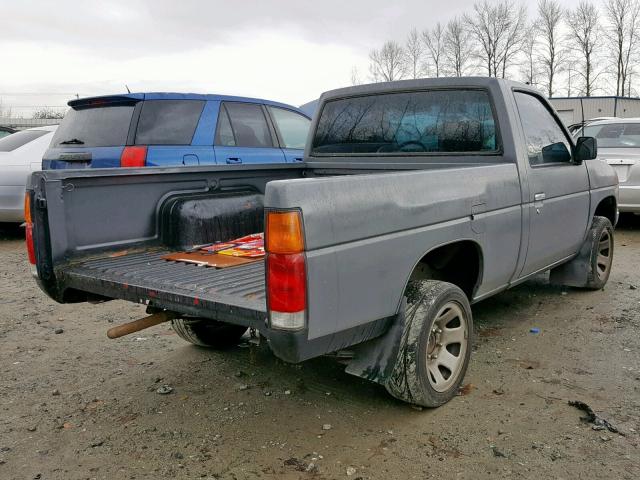 1N6SD11SXLC307257 - 1990 NISSAN D21 SHORT GRAY photo 4