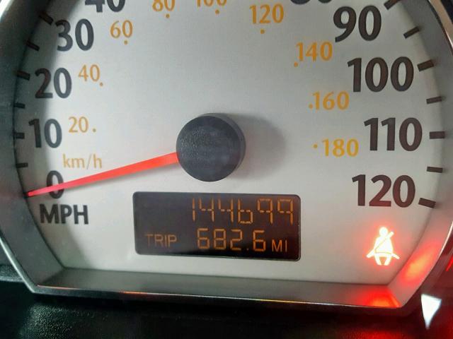 1G8AW14F05Z138335 - 2005 SATURN ION LEVEL GRAY photo 8