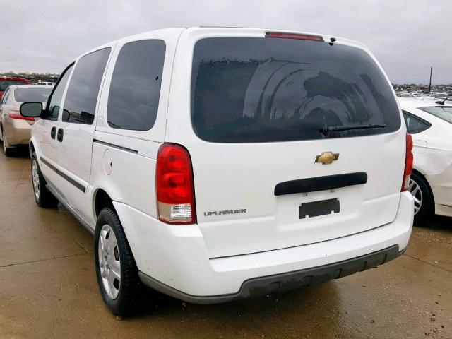 1GBDV13137D175539 - 2007 CHEVROLET UPLANDER I WHITE photo 3