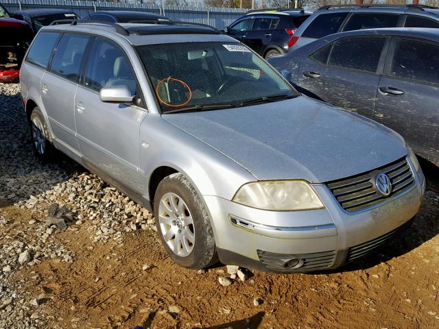 WVWVD63B43E132633 - 2003 VOLKSWAGEN PASSAT GLS SILVER photo 1