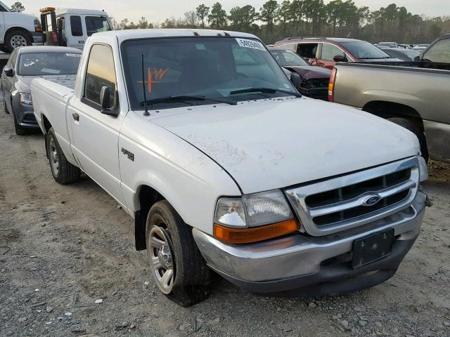 1FTYR10C6YPA11659 - 2000 FORD RANGER WHITE photo 1