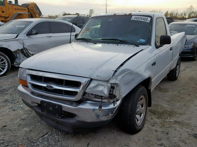 1FTYR10C6YPA11659 - 2000 FORD RANGER WHITE photo 2