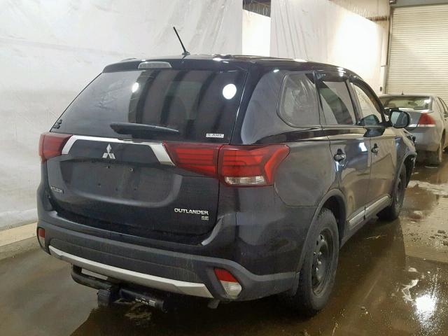 JA4AZ3A36GZ050017 - 2016 MITSUBISHI OUTLANDER BLACK photo 4