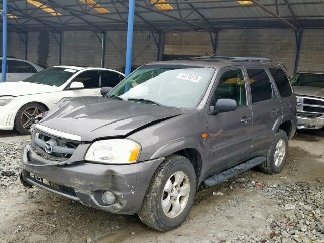 4F2CZ06183KM38518 - 2003 MAZDA TRIBUTE ES GRAY photo 2