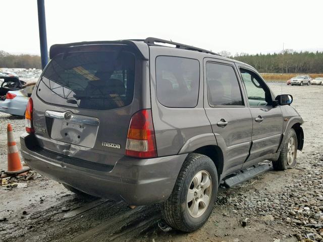 4F2CZ06183KM38518 - 2003 MAZDA TRIBUTE ES GRAY photo 4