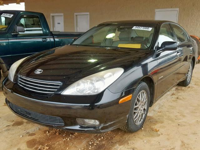 JTHBA30G745029703 - 2004 LEXUS ES 330 BLACK photo 2