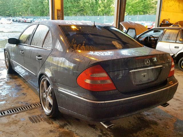 WDBUF65J23A187372 - 2003 MERCEDES-BENZ E 320 BLACK photo 3