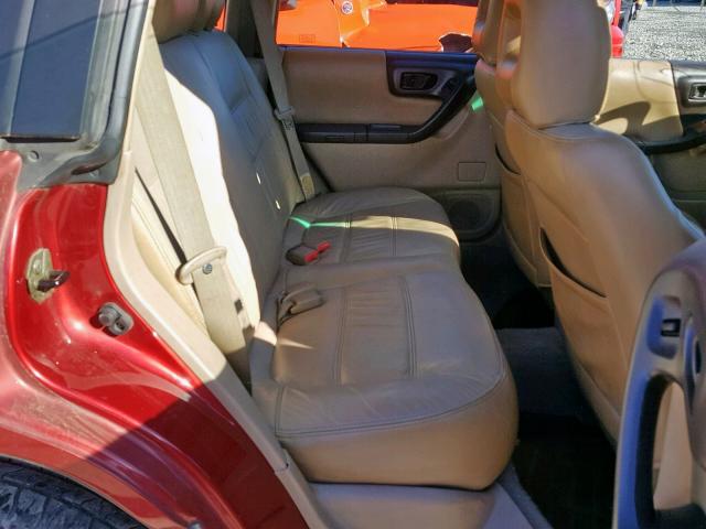 JF1SF65582H702270 - 2002 SUBARU FORESTER S RED photo 6