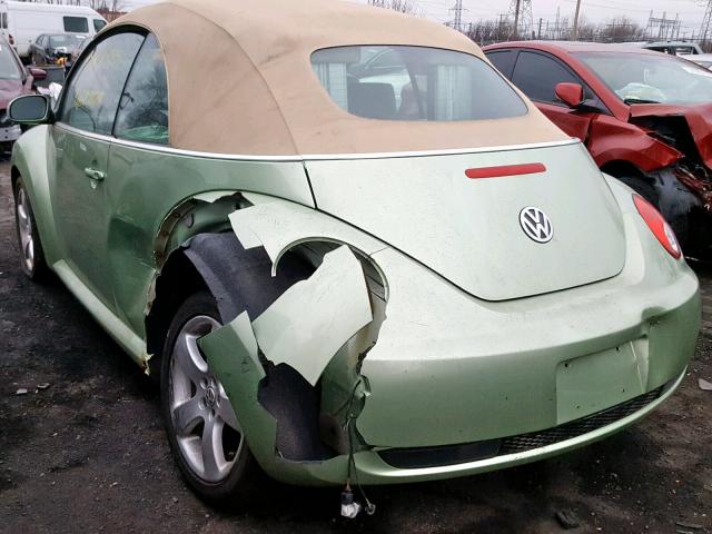 3VWSF31Y67M408522 - 2007 VOLKSWAGEN NEW BEETLE Yaşıl foto 9
