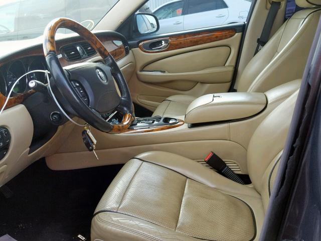 SAJWA82B38SH19302 - 2008 JAGUAR XJ VANDEN BLACK photo 5