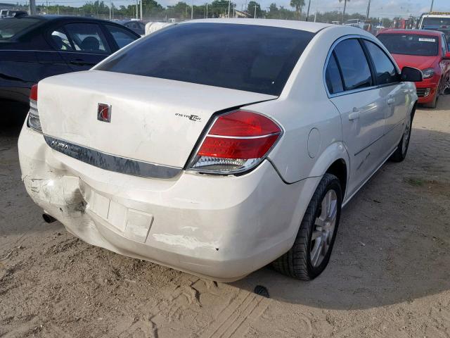 1G8ZS57N07F206243 - 2007 SATURN AURA XE WHITE photo 4