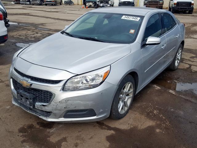 1G11C5SL4FU149327 - 2015 CHEVROLET MALIBU 1LT 银色 照片 2