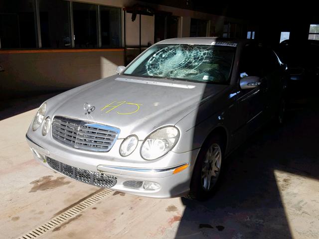 WDBUF65J93X103190 - 2003 MERCEDES-BENZ E 320 SILVER photo 2