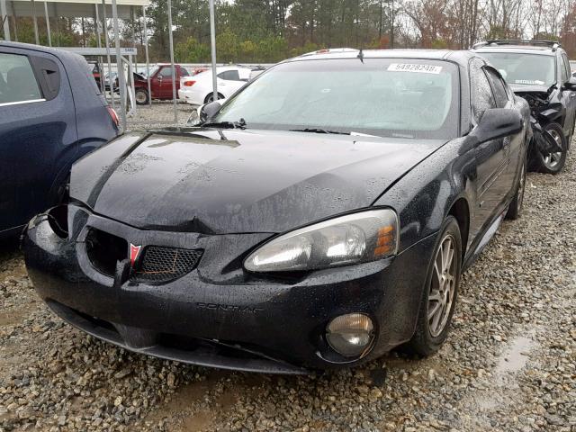 2G2WR524651185376 - 2005 PONTIAC GRAND PRIX BLACK photo 2