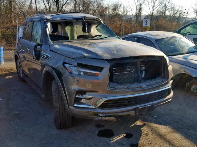 JN8AZ2NE4J9193135 - 2018 INFINITI QX80 BASE GRAY photo 1