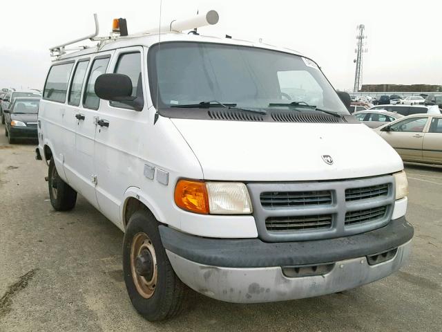 2B7LB31Z4WK141568 - 1998 DODGE RAM VAN WHITE photo 1