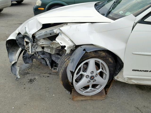 1G2WK52J23F164797 - 2003 PONTIAC GRAND PRIX თეთრი ფოტო 9