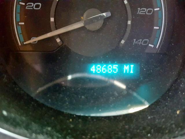 1G1ZH57B49F250347 - 2009 CHEVROLET MALIBU 1LT 银色 照片 8