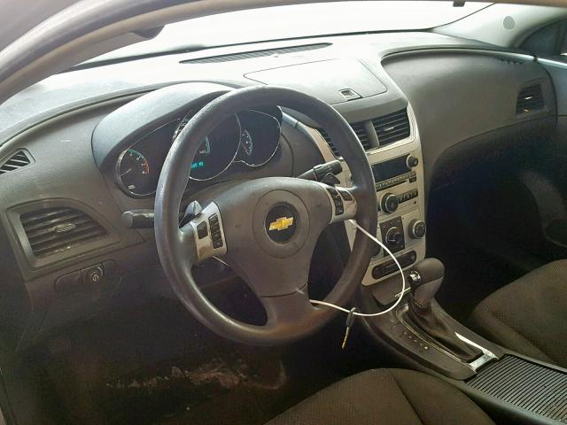 1G1ZH57B49F250347 - 2009 CHEVROLET MALIBU 1LT 银色 照片 9