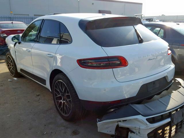 WP1AB2A54FLB66614 - 2015 PORSCHE MACAN S WHITE photo 3