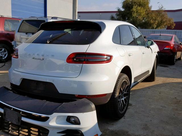 WP1AB2A54FLB66614 - 2015 PORSCHE MACAN S WHITE photo 4