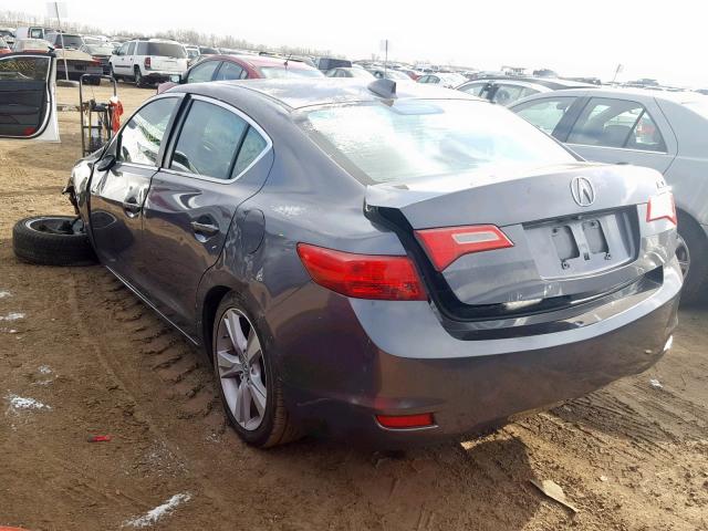 19VDE1F73FE008311 - 2015 ACURA ILX 20 TEC GRAY photo 3