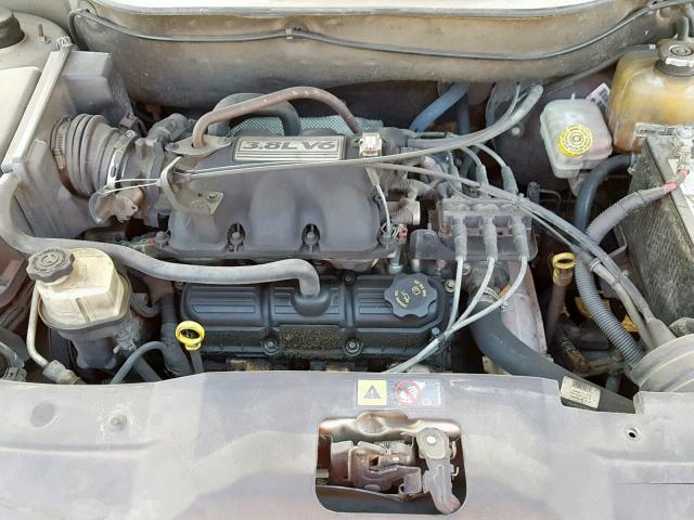 2C4GM48LX5R484264 - 2005 CHRYSLER PACIFICA TAN photo 7