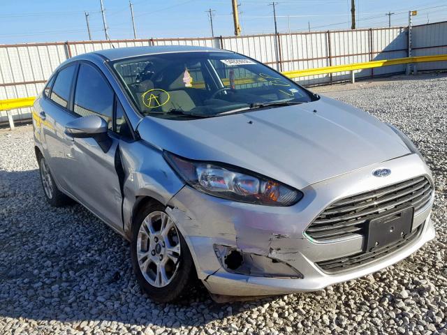 3FADP4BJ9EM211928 - 2014 FORD FIESTA SE SILVER photo 1