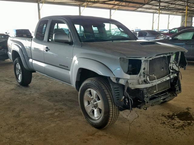 5TETU62N55Z119442 - 2005 TOYOTA TACOMA PRE GRAY photo 1