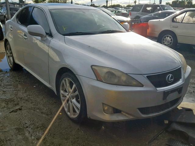 JTHBK262372042425 - 2007 LEXUS IS 250 SILVER photo 1