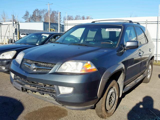 2HNYD18693H514011 - 2003 ACURA MDX TOURIN BLACK photo 2