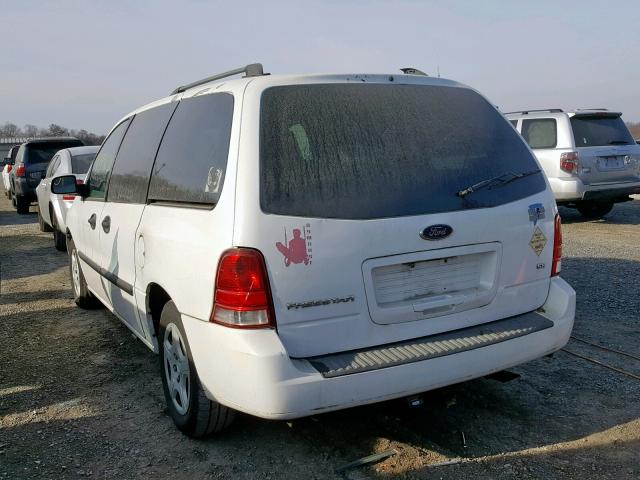 2FMZA51636BA42279 - 2006 FORD FREESTAR S WHITE photo 3