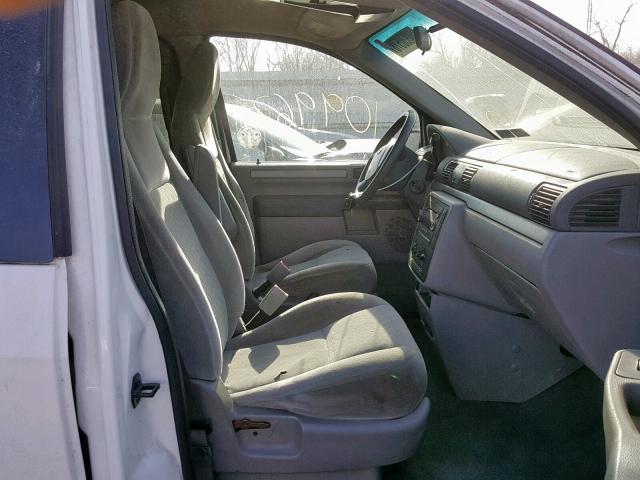 2FMZA51636BA42279 - 2006 FORD FREESTAR S WHITE photo 5