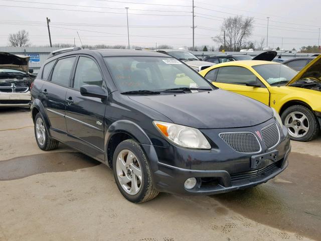 5Y2SL63895Z472608 - 2005 PONTIAC VIBE BLACK photo 1