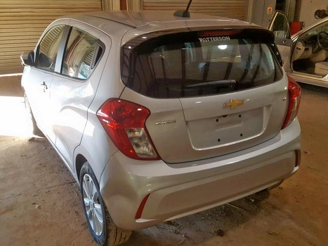 KL8CD6SA6HC745008 - 2017 CHEVROLET SPARK 1LT SILVER photo 3