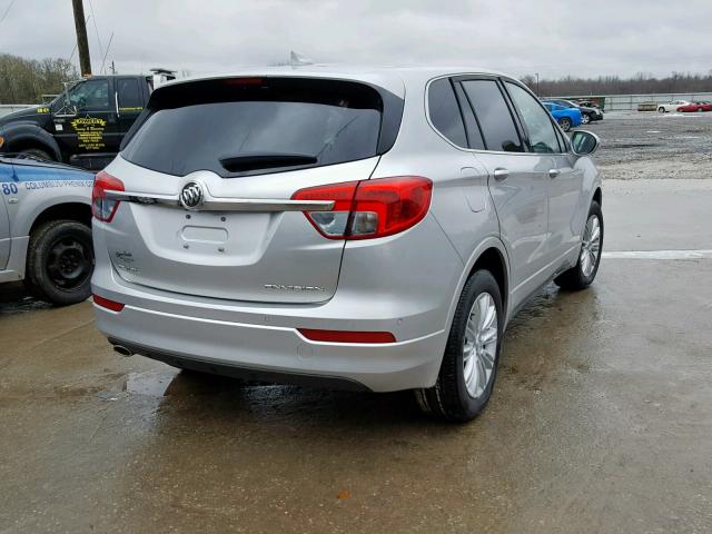 LRBFXBSA5JD057004 - 2018 BUICK ENVISION P SILVER photo 4