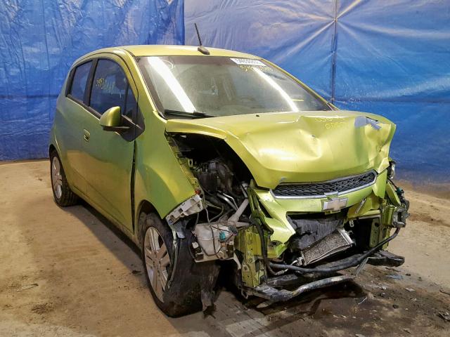 KL8CD6S92DC504577 - 2013 CHEVROLET SPARK 1LT GREEN photo 1